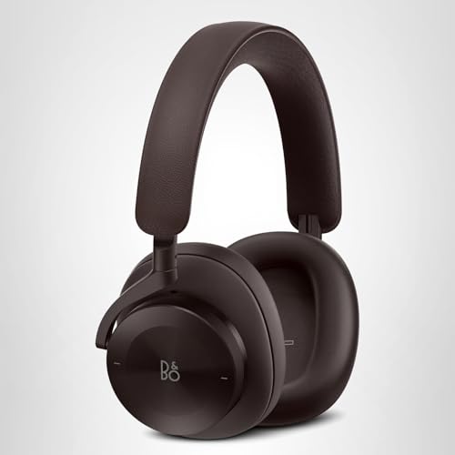 Bang & Olufsen Beoplay H95 Premium Comfortable Wireless Active Noise Cancelling (ANC) Over-Ear Headphones with 38 Hours Battery Life and Protective Carrying Case, Chestnut